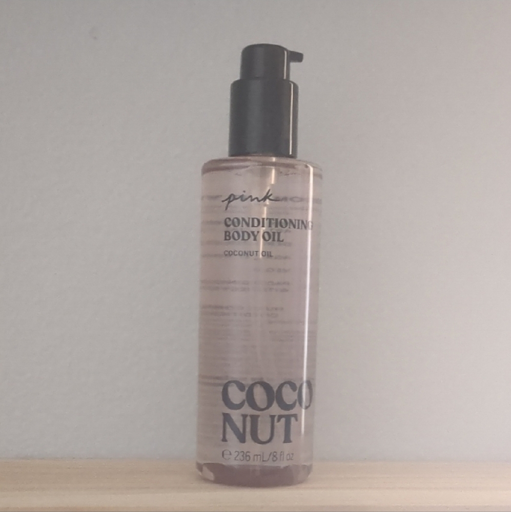 New Victoria Secret Conditioning Body Oil Coconut